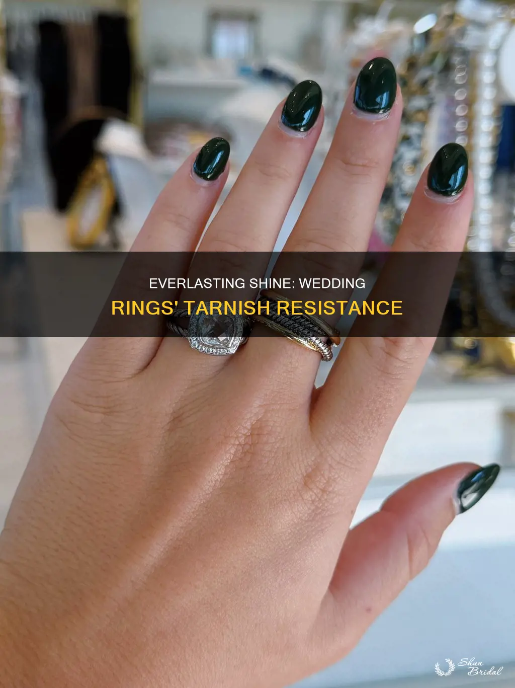 why dont wedding rings tarnish