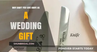 Why Knives Are Taboo: Unwrapping the Wedding Gift Tradition