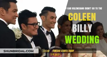Gab Valenciano's Absence: Unraveling the Mystery of Coleen-Billy Wedding