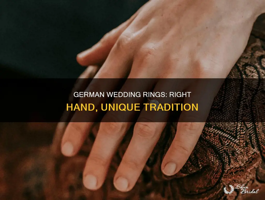 why german wedding ring on right hand