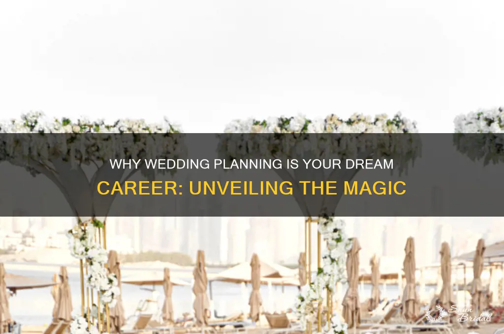 why go into wedding planning