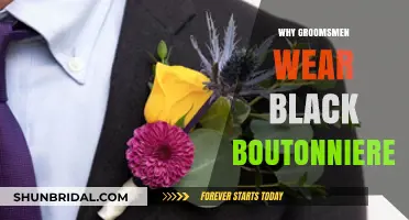 Why Groomsmen Wear Black Boutonnieres: Symbolism and Style Explained