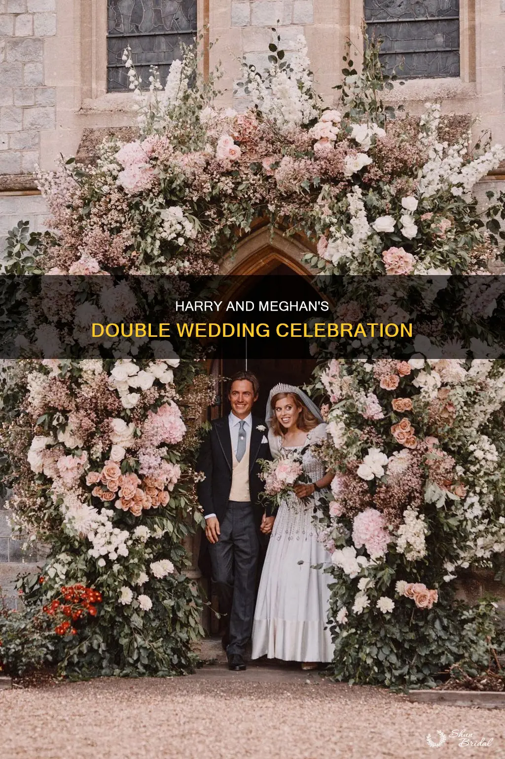 why harry and megan are having two wedding receptions