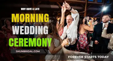 Late Morning Weddings: Benefits of a Brighter, More Relaxed Ceremony