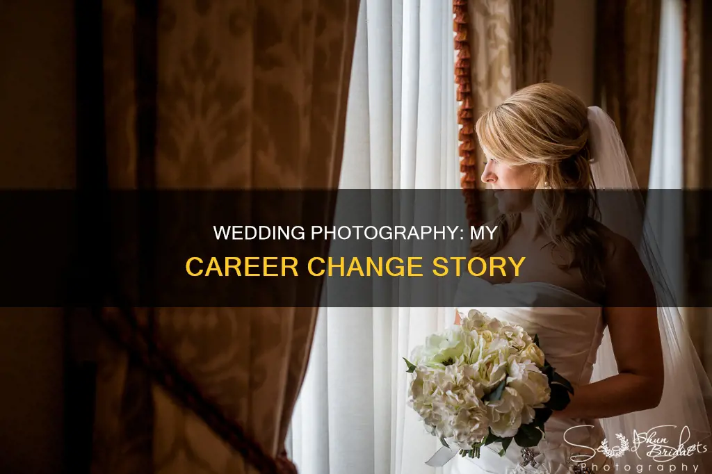 why I gave up being a wedding photographer