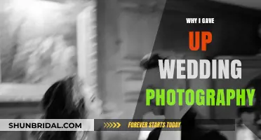 Wedding Photography: My Journey and Why I Quit