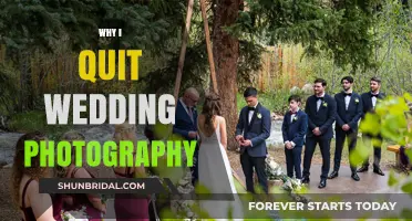 Wedding Photography: A Career I Left Behind