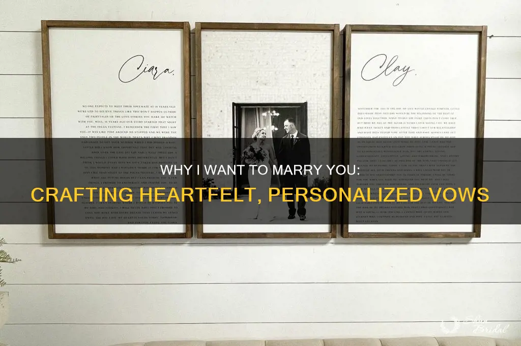 why i want to marry you vows
