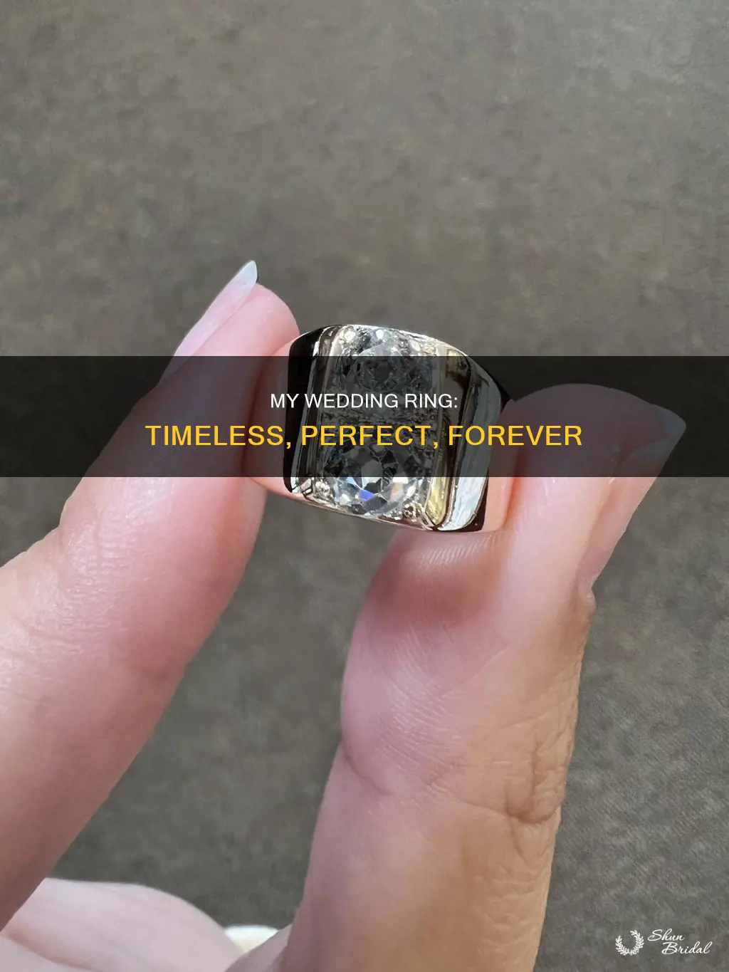 why I will never upgrade my wedding ring