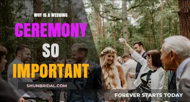 The Significance of Wedding Ceremonies: Celebrating Love and Commitment