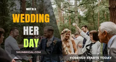 Why Every Detail of a Wedding Celebrates Her Special Day