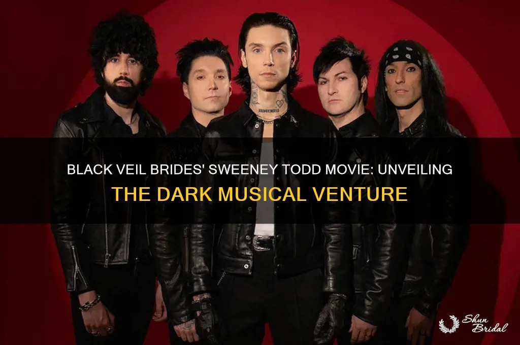 why is black veil brides doing sweeney todd movie
