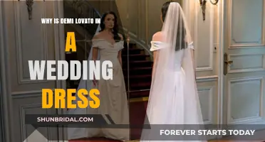 Demi Lovato's Wedding Dress: A Symbolic Statement