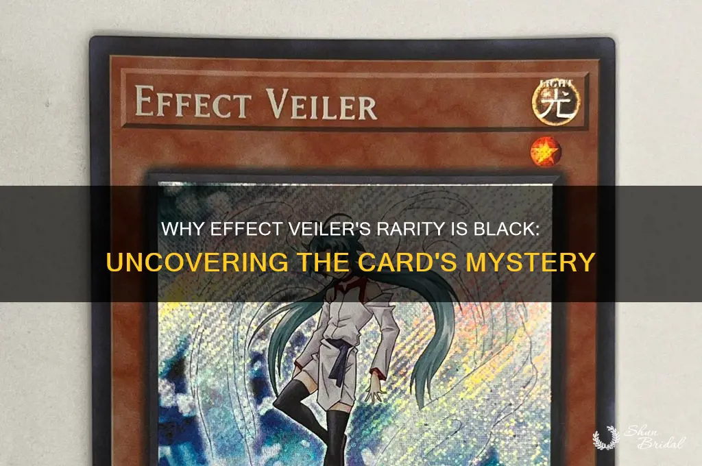 why is effect veiler black
