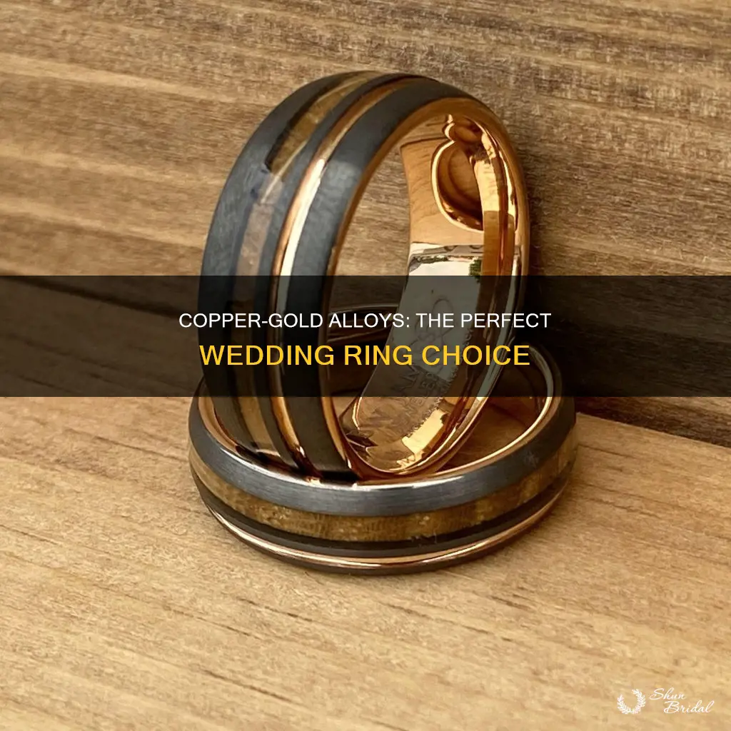 why is gold alloyed with copper in wedding rings
