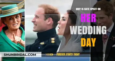 Why Kate's Wedding Day Tears: Unraveling the Emotional Upset