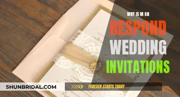 Responding to Wedding Invites: The Etiquette of 'M