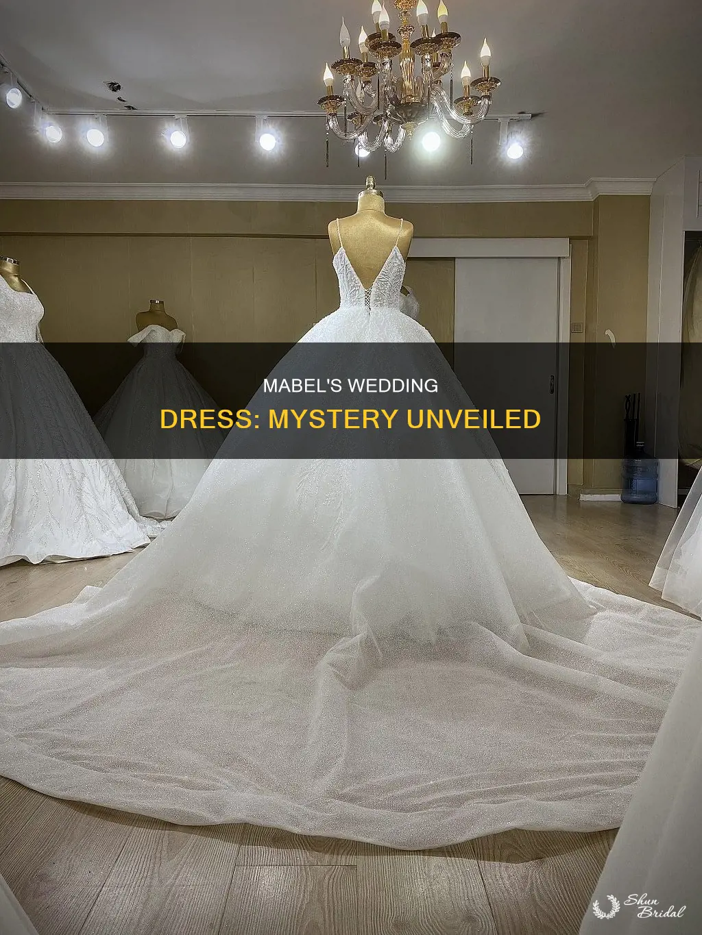 why is mabel in a wedding dress
