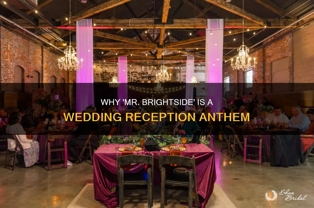 why is mr brightside played at weddings