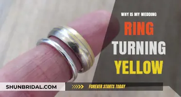 Wedding Ring Turning Yellow: What's the Reason?