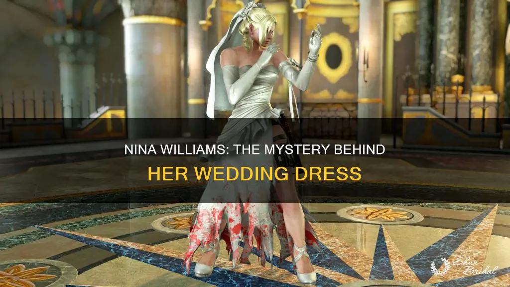why is nina williams in a wedding dress