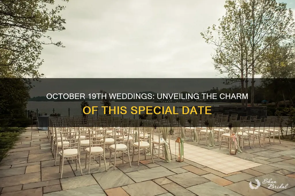 why is october 19 wedding day