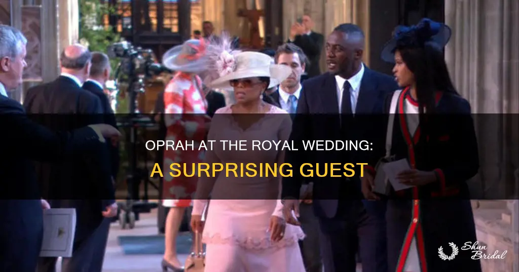 why is oprah invited to royal wedding