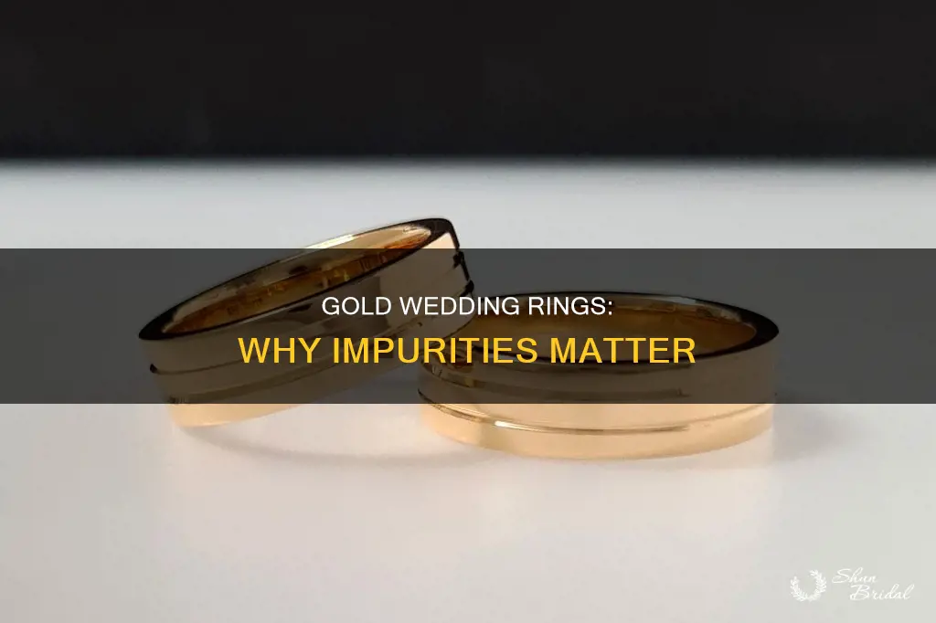 why is pure gold not used for wedding rings