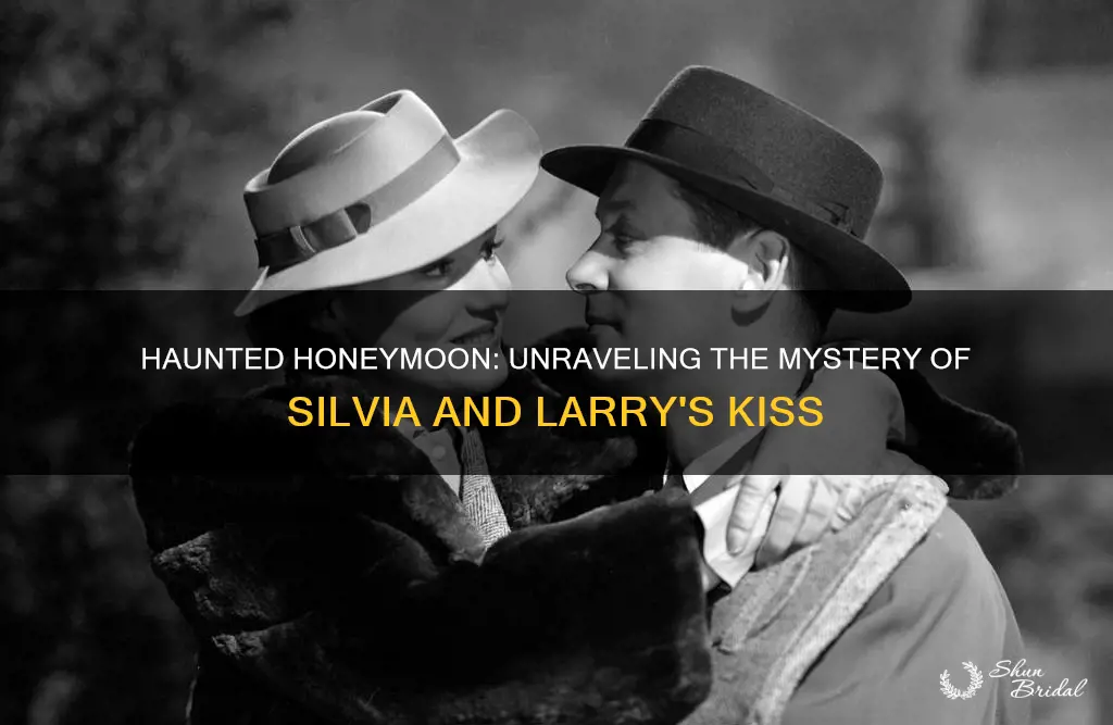 why is silvia kissing larry haunted honeymoon