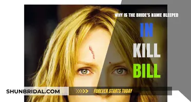 The Mystery Behind the Bride's Censored Name in Kill Bill