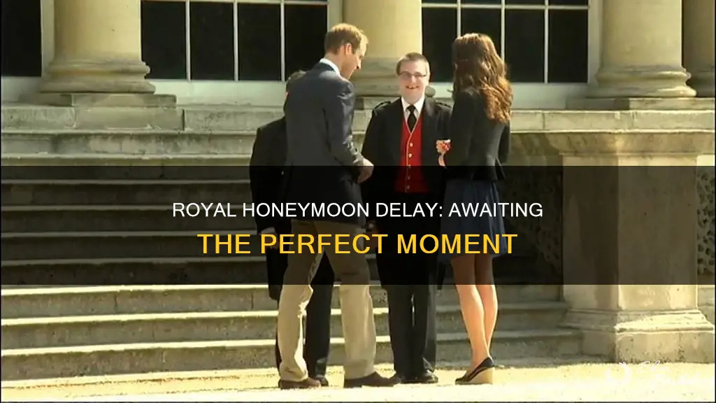 why is the royal honeymoon delayed