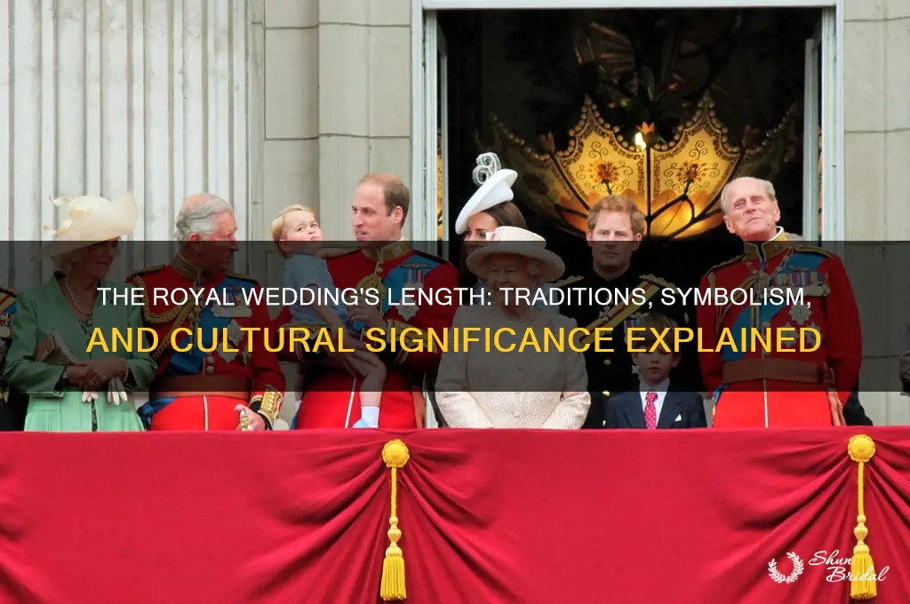 why is the royal wedding so ong