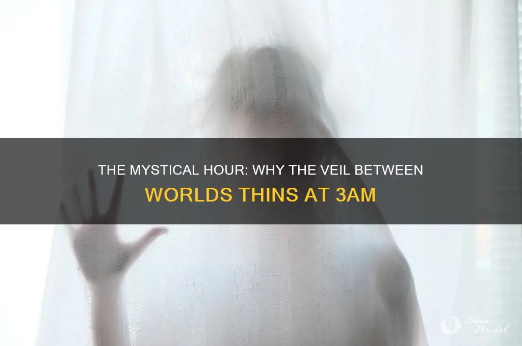 why is the veil thin at 3am