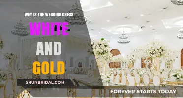 The History of Wedding Dresses: White and Gold