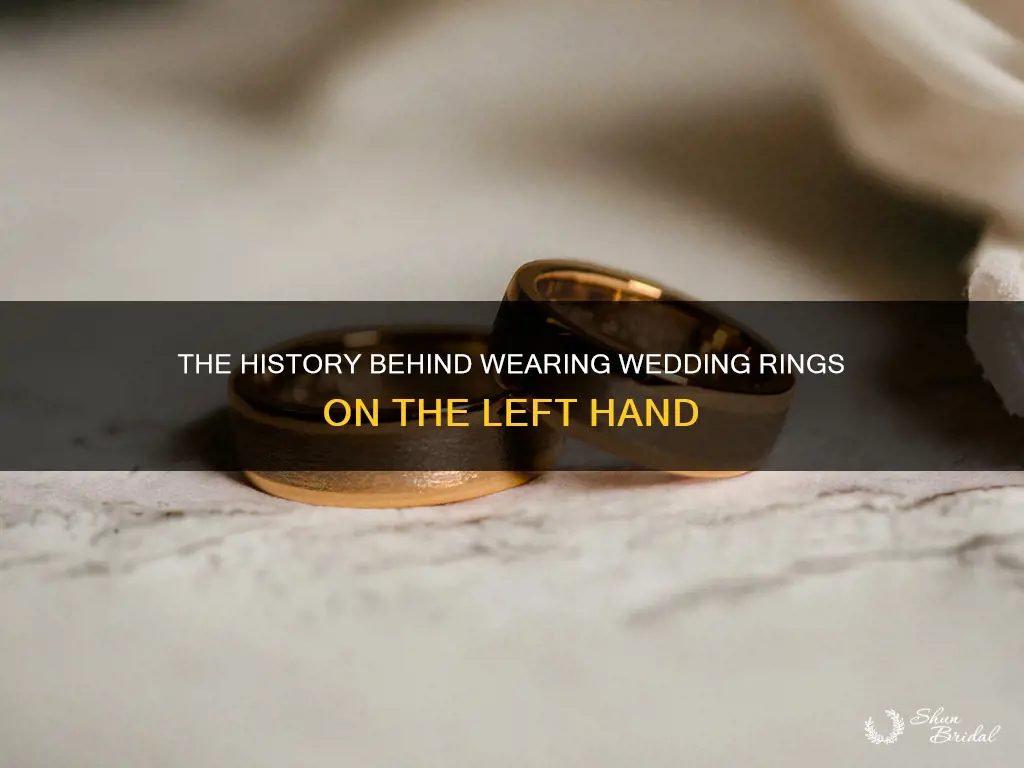 why is the wedding ring worn on the ledt hand