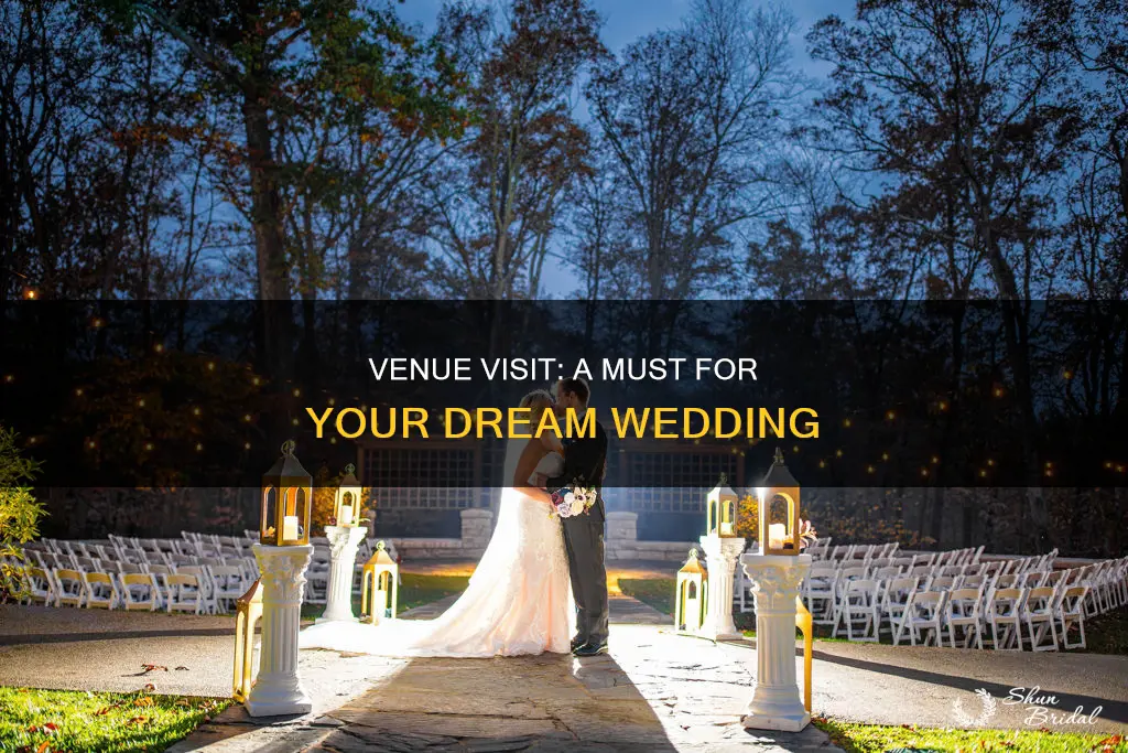 why its important to spend time at your wedding venue