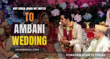 Karan Johar's Absence at Ambani Wedding: Why?