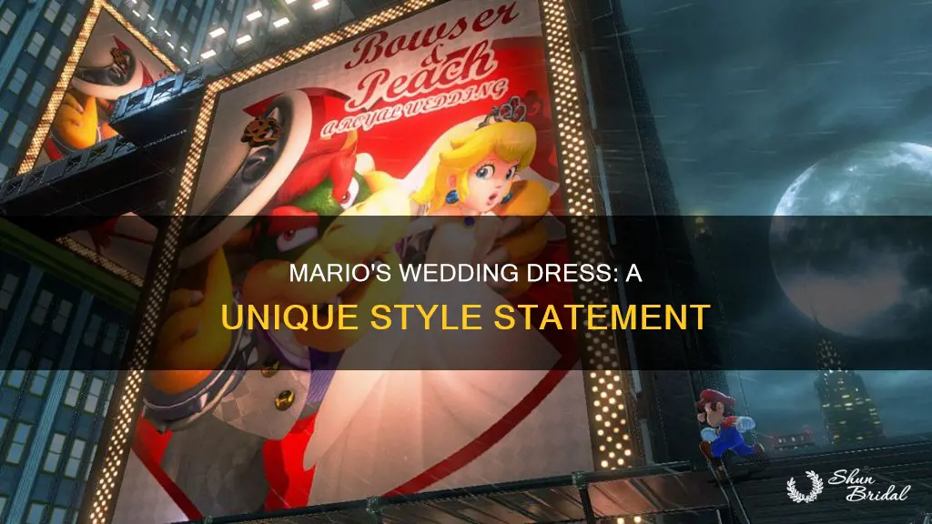 why mario in wedding dress