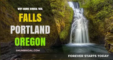 Bridal Veil Falls: Unveiling the Romantic History Behind Portland's Iconic Name