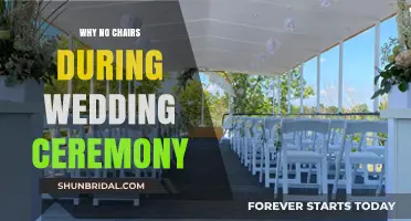 Why Couples Opt for Chair-Free Wedding Ceremonies: A Tradition Explained