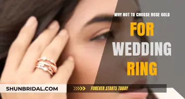 Rose Gold Rings: A Wedding Blunder