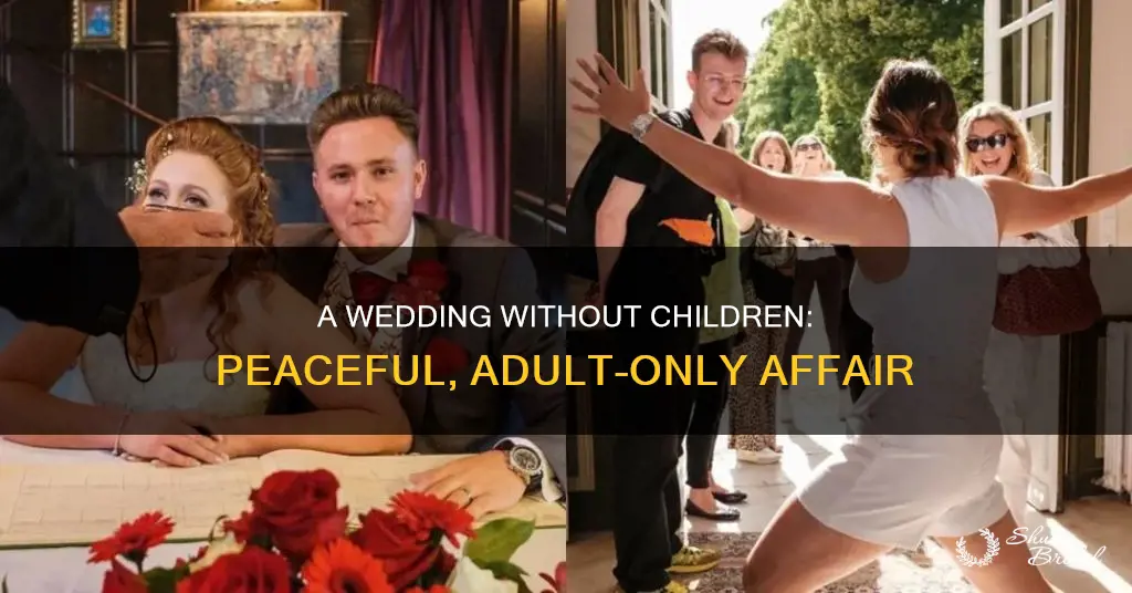 why not to invite children to a wedding