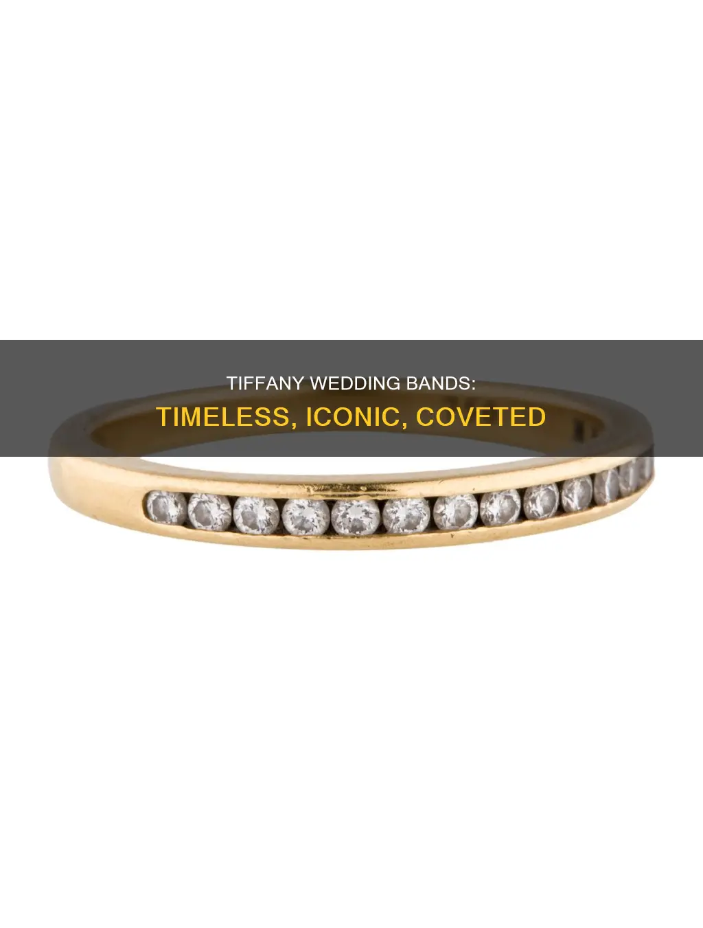 why people like tiffany wedding band