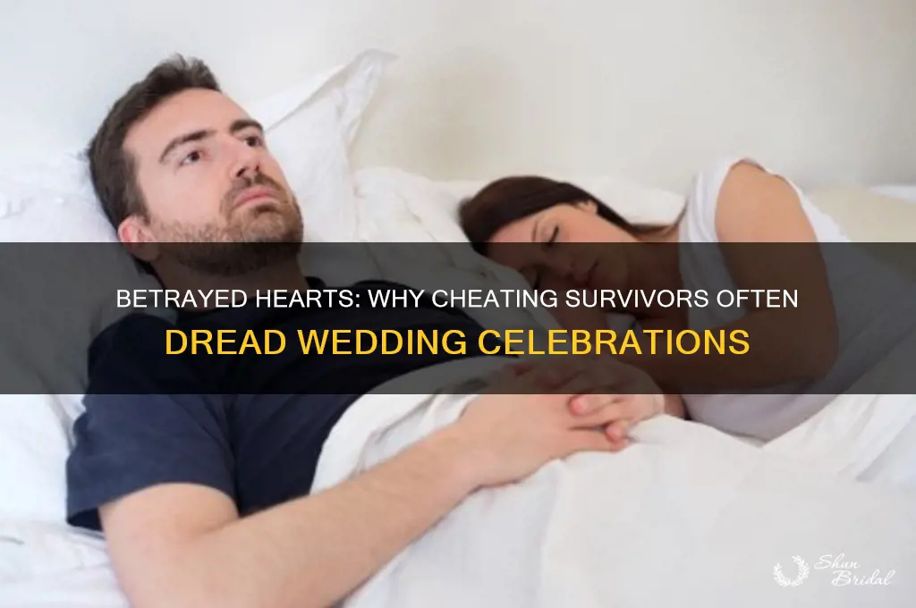 why people who have been cheated on hate weddings