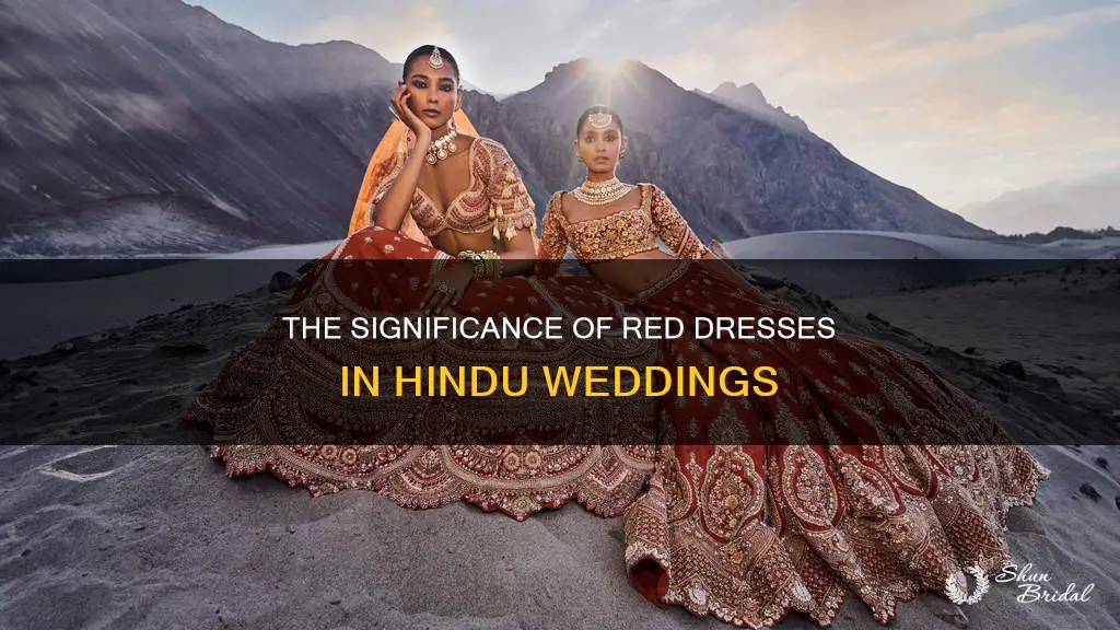 why red dress for hindu wedding