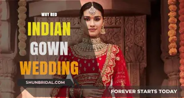 Why Brides Choose Red Indian Gowns for Their Wedding Day