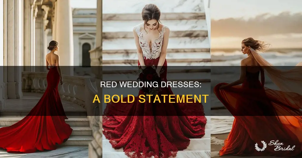 why red wedding dress