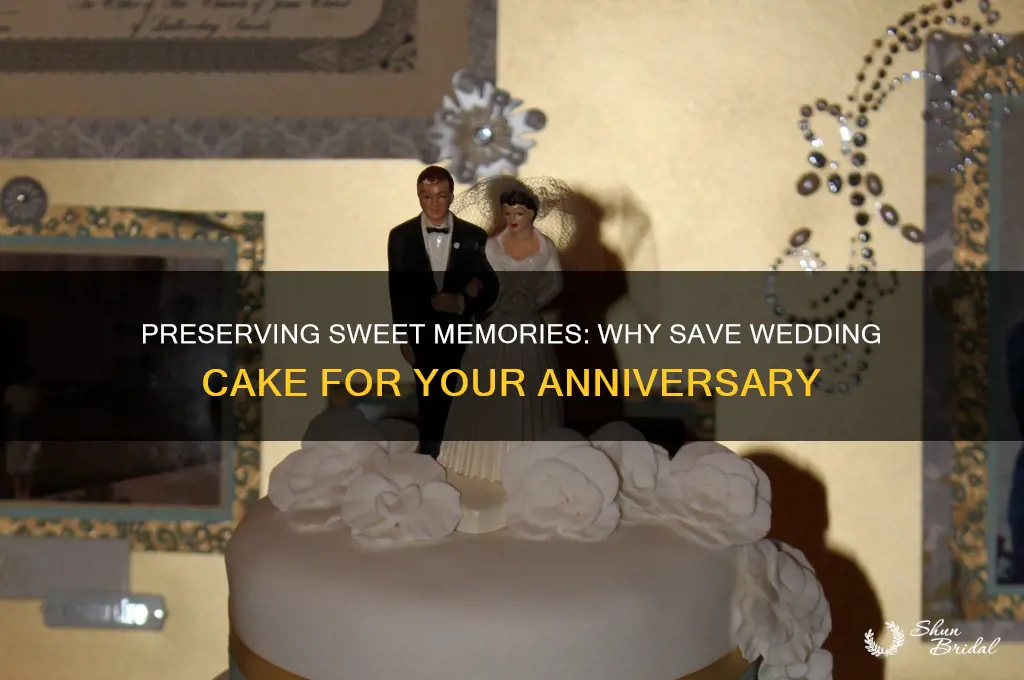 why save wedding cake for anniversary