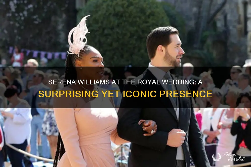 why serena williams at royal wedding