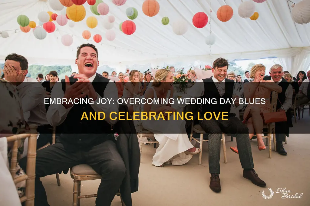 why should I be sad on my wedding day